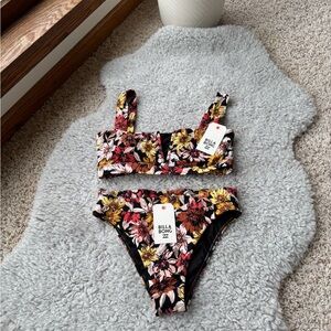 Billabong Going Back Maui Tropical Floral Bikini